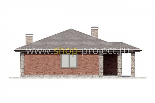 План проекта дома S2-120-3 фото 1