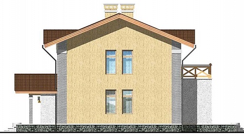 План проекта дома S1-128-3 фото 3