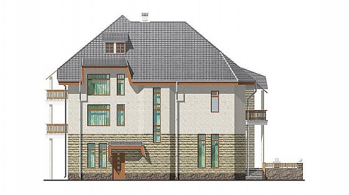 План проекта дома S1-387 фото 2