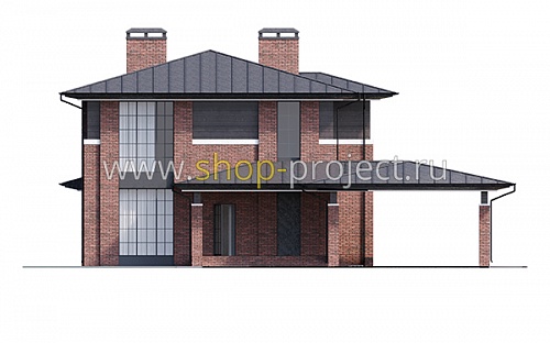 План проекта дома S2-350 фото 1