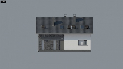 План проекта дома S3-163-3 фото 1