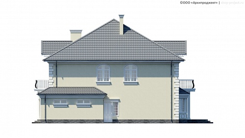 План проекта дома S-498 фото 2