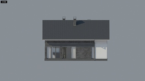 План проекта дома S3-163-3 фото 3