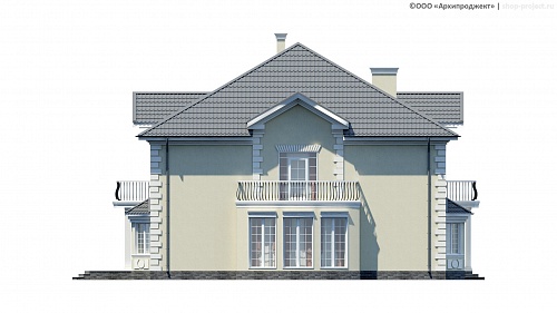 План проекта дома S-498 фото 4